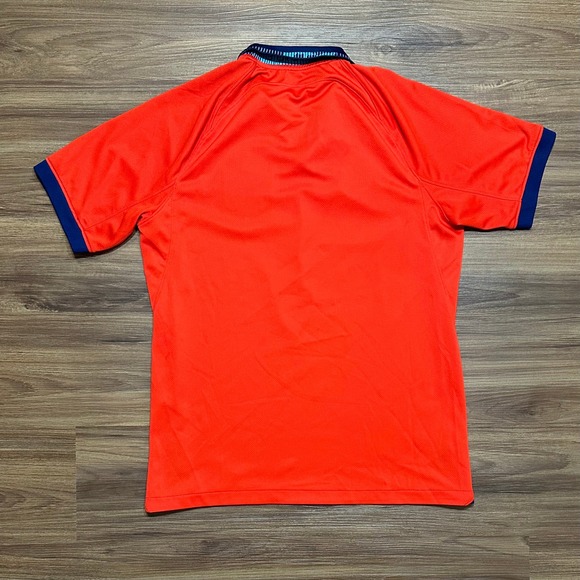 Nike England Soccer Team 2022 Away Red Dri-Fit Jersey Men's Sz M (DN0685-600) - Picture 9 of 10